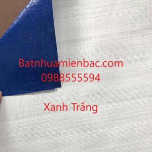 Bạt xanh trắng